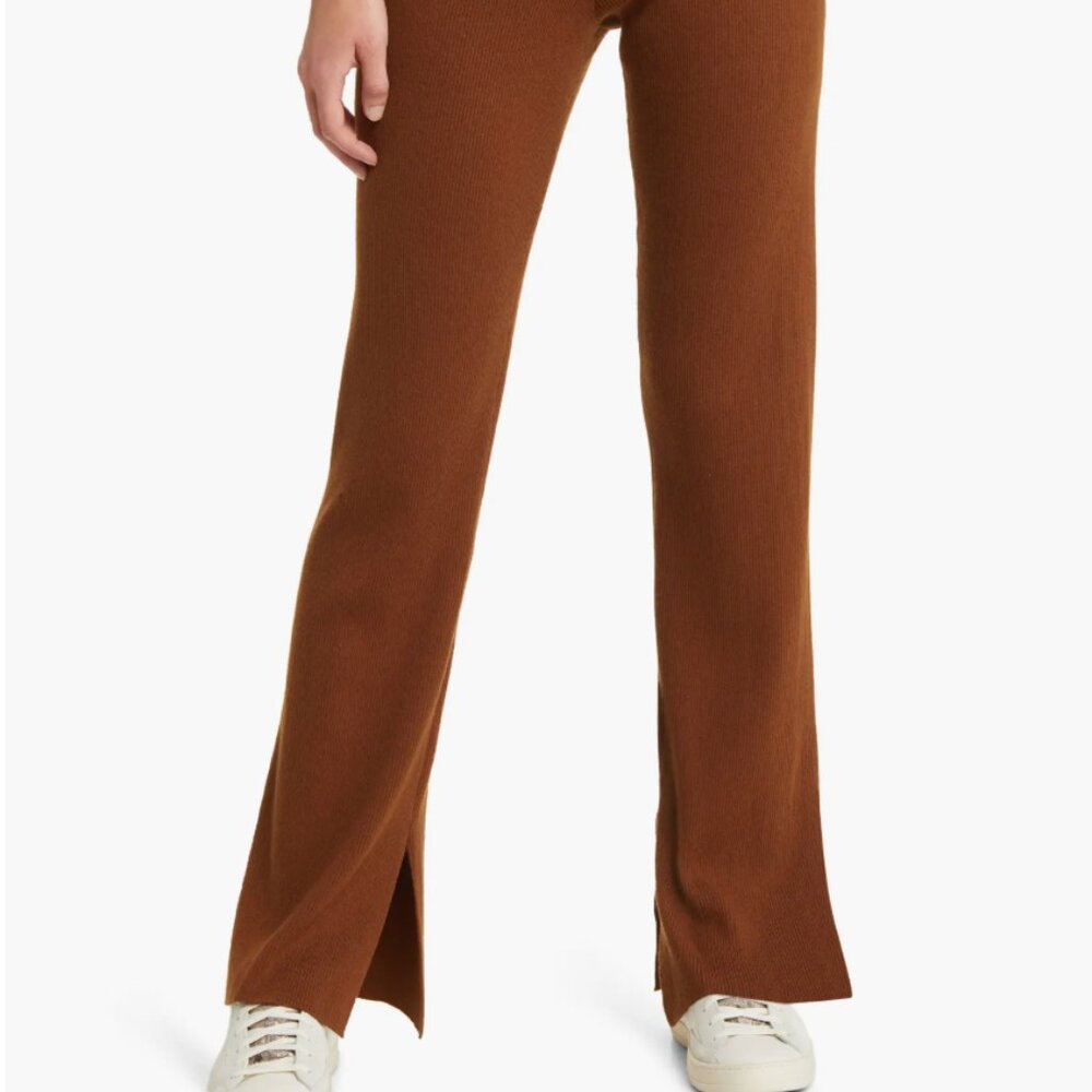 Rails Jules Rib Cotton Blend Knit Pants Size Large